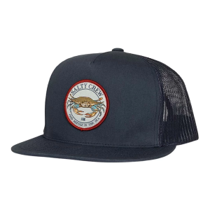 Men's Salty Crew Jimmy Trucker Snapback Hat One Size Navy
