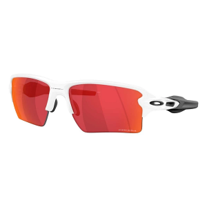 Men's Oakley Flak 2.0 XXL Prizm Sunglasses Polished White/Prizm Field