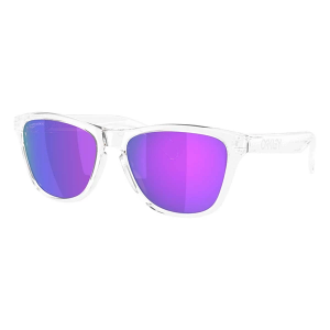 Men's Oakley Frogskins S Prizm Sunglasses Polished Clear/Prizm Violet