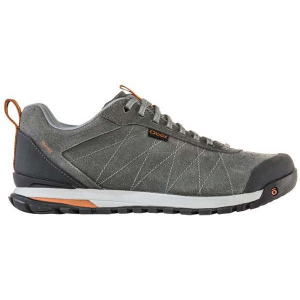 Men's Oboz Bozeman Low Leather Hiking Shoes sneakers-athletic-shoes 14 Wide Charcoal