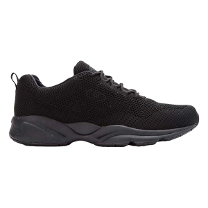 Men's Propet Stability Fly Walking Shoes sneakers-athletic-shoes 7 Wide Black