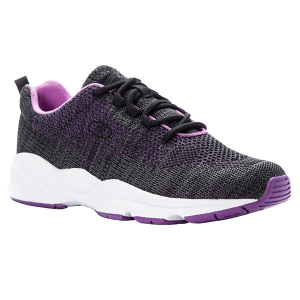 Women's Propet Stability Fly Sneakers sneakers-athletic-shoes 8 Narrow Black/Berry
