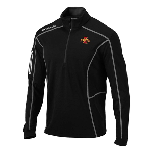 Iowa State Cyclones Columbia Shotgun 1/4 Zip Medium Black