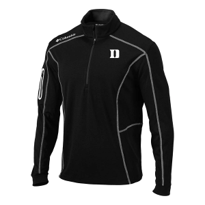Duke Blue Devils Columbia Shotgun 2.0 1/4 Zip Large Black