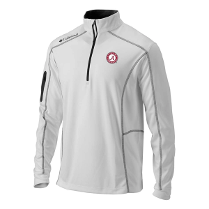 Alabama Crimson Tide Columbia Shotgun 2.0 1/4 Zip Medium White