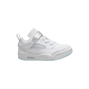 Kids' Jordan Spizike Low Sneakers sneakers-athletic-shoes Little 11Y Regular White/Neutral Grey/Metallic Silver