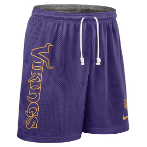 Minnesota Vikings Nike Reverse Knit Shorts Small Purple