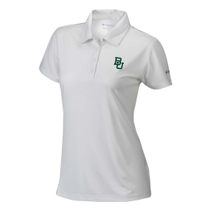 Baylor Bears Columbia Women's Birdie Polo XLarge White