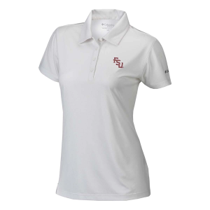 Florida State Seminoles Columbia Women's Birdie Polo Medium White