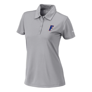 Florida Gators Columbia Women's Birdie Polo Small Cool Grey