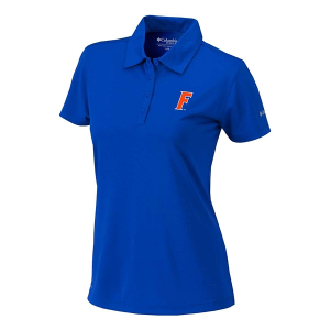 Florida Gators Columbia Women's Birdie Polo Large Azul
