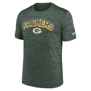 Green Bay Packers Nike 2025 Velocity Arch T-Shirt XLarge Fir