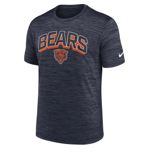 Chicago Bears Nike 2025 Velocity Arch T-Shirt Large Navy