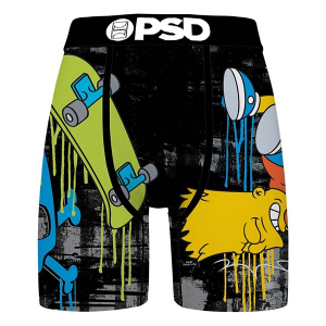 Men's PSD Bart Thrasher Boxer Briefs Underwear Small Bart Thrasher