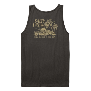 Men's Salty Crew Outside Scoop Neck Tank Top XLarge Black