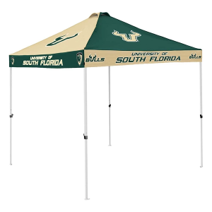 Logo Brands South Florida Bulls Checkerboard Canopy