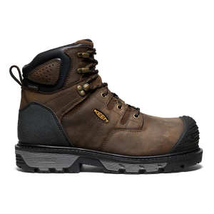 Men's KEEN Camden 6" CSA Carbon Fiber Toe Waterproof Work Boots Outdoor 9 Dark Earth/Black