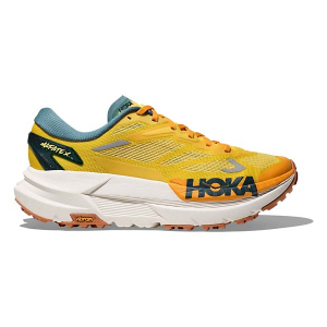 Men's HOKA Mafate X Trail Running Shoes sneakers-athletic-shoes 11 Regular Zest/Mountain Fog