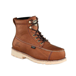 Men's Irish Setter Wingshooter 6" Safety Toe Waterproof Work Boots Outdoor 9 Amber Leather