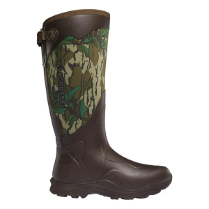 Men's LaCrosse Alpha Agility Rubber Boots Outdoor 11 Mossy Oak Green Leaf