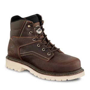 Men's Irish Setter Kittson 6in Safety-Toe Work Boots Outdoor 13 Brown