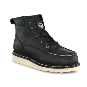 Men's Irish Setter Ashby 6in Aluminum-Toe Work Boots 8.5 Black