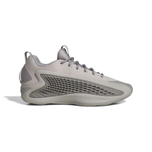 Adult adidas Anthony Edwards 1 Low Basketball Shoes sneakers-athletic-shoes M10/W11.5 Regular Grey Heather/White