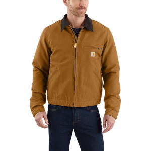 Men's Carhartt Detroit Canvas Jacket 2XLarge Carhartt Brown