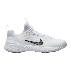 Men's Nike Huarache 9 Elite TF LAX Lacrosse Shoes sneakers-athletic-shoes 13 Regular White/Black