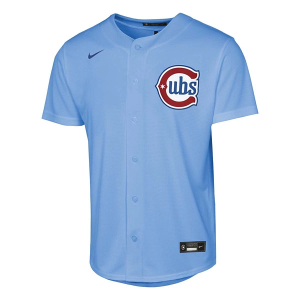 Kids' Chicago Cubs Nike 2nd Alternate Jersey XLarge Cobalt