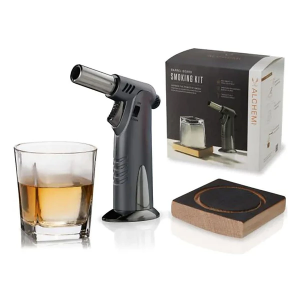 Viski 3-piece Alchemi Barrel Board Smoking Set