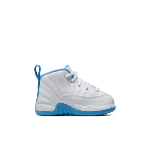 Air Jordan 12 Retro Sneakers sneakers-athletic-shoes Toddler 9T Regular White/University Blue/Metallic Silver