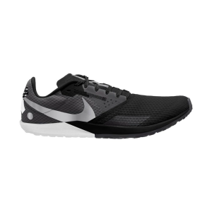Adult Nike Rival XC 6 Cross Country Spikes M8/W9.5 Black/Metallic Silver/Dark Smoke Grey