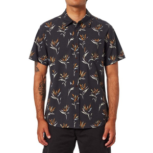 Men's Katin Lilo Button Up Shirt Large Black Wash