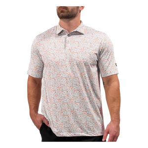 Men's Waggle Golf Handyman Polo 3XLarge White