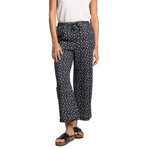 Women's Thread & Supply Ella Linen Pants Medium Granite Blossom