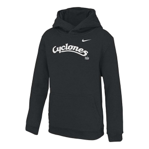 Iowa State Cyclones Nike Kids Hoodie Medium Black