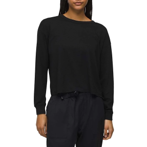 Women's prAna Cozy Up Loose Long Sleeve T-Shirt XXSmall Black