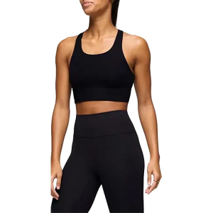 Women's prAna Luxara Rib Racerback Sports Bra XXSmall Black