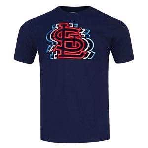 St. Louis Cardinals Echo Logo T-Shirt Large Black