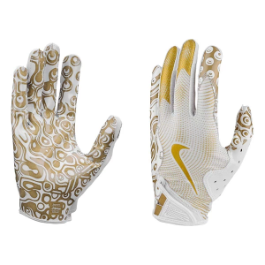 Adult Nike Vapor Jet 8.0 Metallic Receiver Football Gloves
