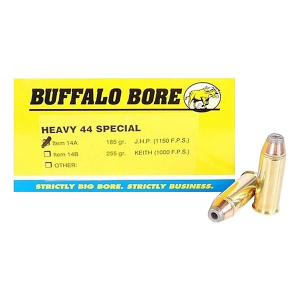 Buffalo Bore Heavy JHP Handgun Ammunition