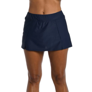 Women's Maxine Banded Swim Skort Sporty 10 Indigo