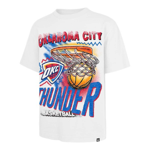Oklahoma City Thunder Jimbo 47 Brand T-Shirt Medium White