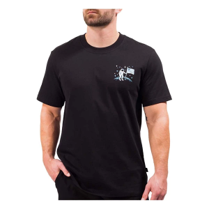 Men's Waggle Golf Galactic Greens T-Shirt Large Black