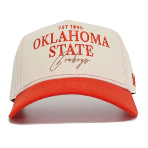 Oklahoma State Cowboys NO RIVALS Vintage Adjustable Hat One Size Cream