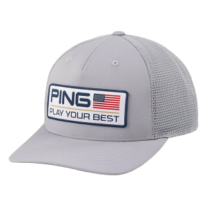 Men's PING 2025 Anthem PYB Golf Golf Snapback Hat One Size Grey