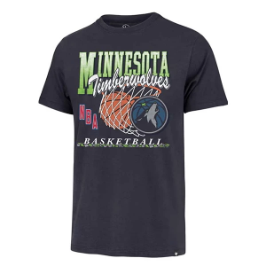 Minnesota Timberwolves Buckets 47 Brand T-Shirt XLarge Navy