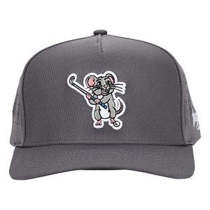 Men's Waggle Golf Range Rat Golf Snapback Hat One Size Dark Grey Heather