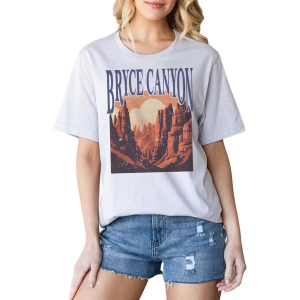 Women's Blume & Co Bryce Canyon T-Shirt Large White